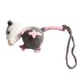 thumbnail image 4 of YLLSF Handmade Knitted Possum Car Charm: Cute Decoration for Rearview MirrorCar, 4 of 8