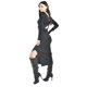 thumbnail image 5 of Vestido con abertura en espalda Roman Fashion /Juvenil, 057 (Negro) negro ECH, 5 of 6