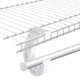 thumbnail image 4 of Soporte para barra de armario colgante, soporte para barra de estante de armario, soportes resistentes en forma de J para armarios colgantes, armarios de almacenamiento y cortinas, 4 of 5