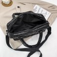 thumbnail image 4 of Bolso acolchado acolchado de nailon de invierno Bolso de mano cálido de invierno Bolso de gran capacidad, 4 of 9