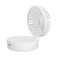 thumbnail image 2 of Naiovety Ventilador USB Escritorio Aire acondicionado Humidificador Luz nocturna Portátil ajustable Ventilador plegable Aire libre Electrodomésticos Blanco, 2 of 6
