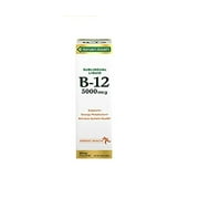 3 Pack Nature's Bounty Super Strength Liquid Vitamin B-12 5000 mcg 2 fl Oz Each