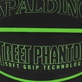 thumbnail image 2 of Spalding Street Phantom Ballon de Basketball d'Extérieur Vert Néon 29,5 Pouces, 2 of 5