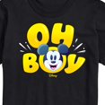 thumbnail image 3 of Disney - Oh Boy Mickey Face - Men's Short Sleeve Graphic T-Shirt, 3 of 5