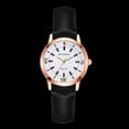 thumbnail image 3 of Elegante reloj de cuarzo en oro rosa con esfera blanca pequeña para un tiempo libre elegante, 3 of 3