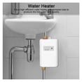 thumbnail image 2 of Instant Water Heater Mini Electric Instant Water Heater Under Sink With LCD Display For Home Kitchen Washing Hot Cold Dual-use ,Security Protection Design, 2 of 7