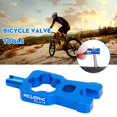 LEARNEVER 4 In 1 Bicycle Valve Repair Tools Key Valves Core MTB Road
