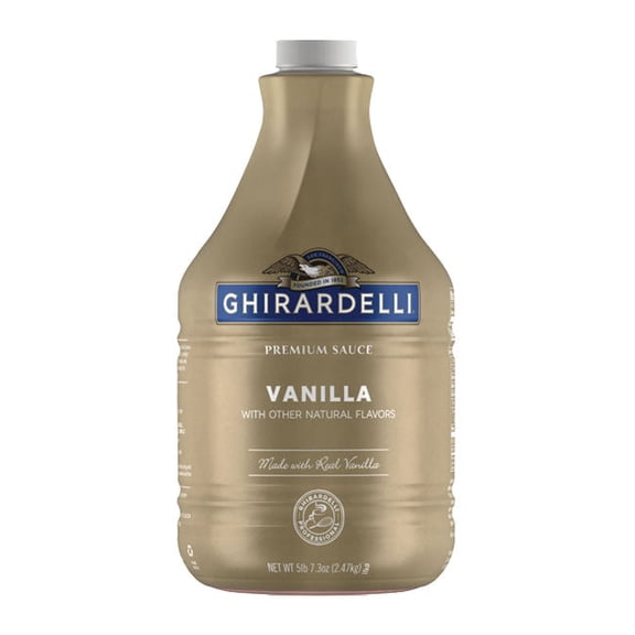 Ghirardelli Vanilla Sauce cs 6/87.3 oz