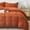 Pumpkin, variant on EMME Duvet Cover Set Microfiber, Tufted Twin Duvet Cover Set, Boho Bedding Sets for All Seasons, 2 Pieces Embroidery Chic Duvet Cover Full, 1 Duvet Cover + 1 Pillowcase (White, Twin)