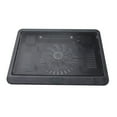 thumbnail image 4 of Laptop Fan Cooling Pad with Big Fans, Portable 2 in 1 USB Port, Blue LED Light, Adjustable Stand, 4 of 5