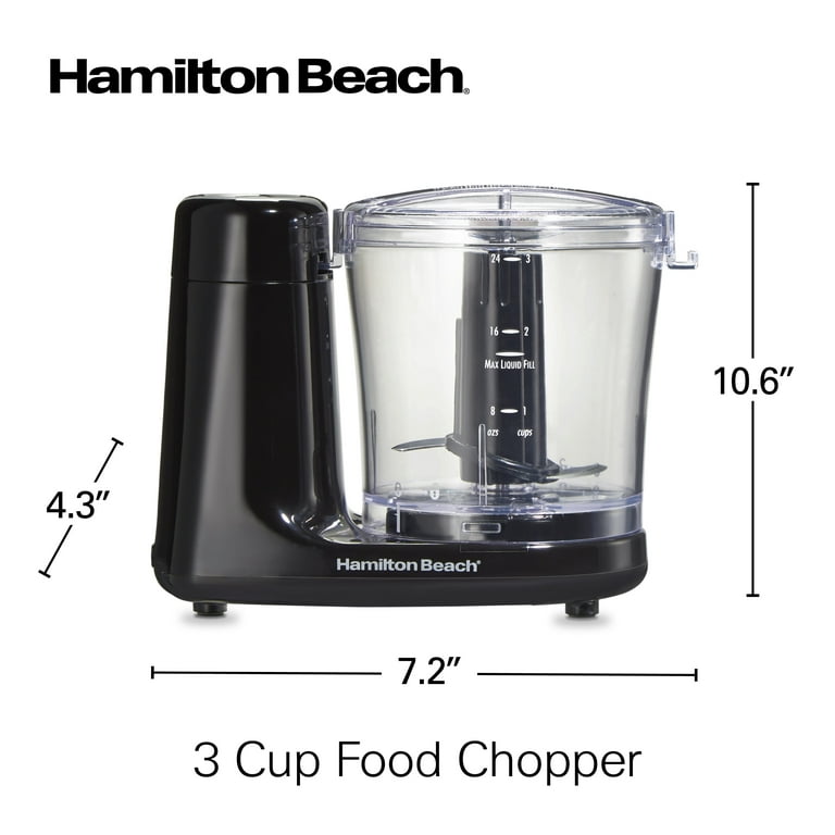 Hamilton Beach Mini 3-Cup Food Processor Review 