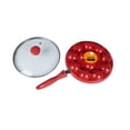 thumbnail image 2 of Trifri Appam Patra Paniyaram Non,stick Cookware Pancake Pastry Pan Appachetty With Handle And Lid, 2 of 5
