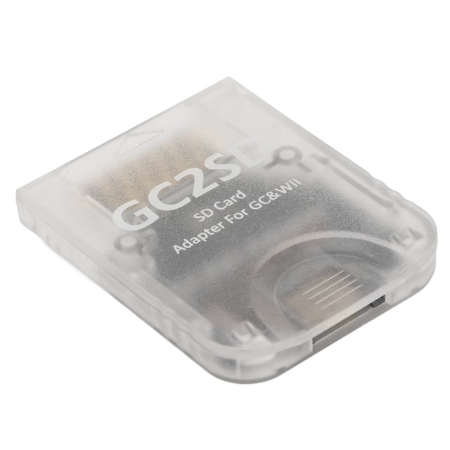 Wii Micro Storage Card Reader,GC2SD Card Reader Plug Wii Memory Card Reader Wii Micro Storage Card Adapter Top Tier Quality