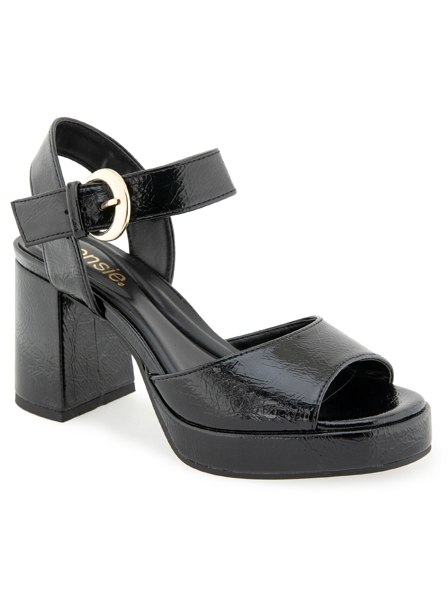 Kensie Women's Theresa Block Heel Platform Sandal