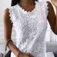 thumbnail image 2 of Verano moda señoras encaje Jacquard sin mangas Casual mujer vintage camiseta S-5XL Floral chaleco camisola Halter top Tan Jianjun  unisex, 2 of 2