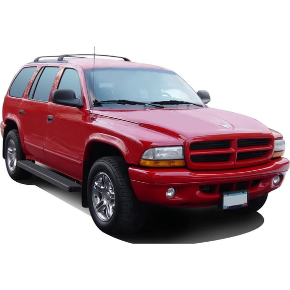1998-2003 Dodge Durango 4 Door Black Finish 5 Inch Door to Door Side Bar Side Step Running Board