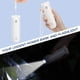 thumbnail image 5 of Ventilador portátil, ventilador de bolsillo, ventilador personal plegable alimentado por batería o USB, 3 velocidades, flujo de aire mejorado, mini ventilador silencioso recargable - Blanco TUNC Sencillez, 5 of 5