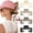 B, variant on AWAYTR 4 Pack Square Hat-Friendly Claw Clips, 4.1 Inch Large Non-slip Clips, Strong Hold for Baseball Caps & Thick Hair