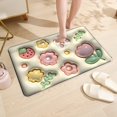 thumbnail image 4 of Summer Savings Clearance! Boovnll Bathroom Rugs, 16x24" Super Soft & Absorbent Non-Slip Diatomite Bath Mat, Quickly Dry Thicken Bath Mats for Bathroom, Kitchen, Floor, Door Mat, Bathroom Mat, 4 of 6