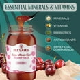 thumbnail image 4 of TrueSeaMoss Wildcrafted Irish Sea Moss Gel – Cherry, 1 Pack, Natural Seamoss – 16 fl oz Flavored Seaweed Snack, 4 of 8