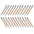 thumbnail image 4 of 24 Pieces Bamboo Retractable Ballpoint Pen Black Ink 1 mm Office Products Pens Bamboo Ballpoint Pen Wood Ballpoint Pens, 4 of 5