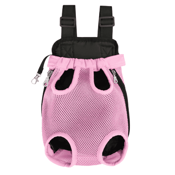 BESTSKY Cat Carrier,Foldable Storage Cat Backpack,Space-Saving Cat Backpack Carrier,Pink Back 33cm