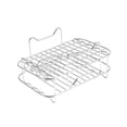 thumbnail image 4 of GUOOL Air Fryer Rack Double Layer Rack with Skewer for Stockpot Baking and Cooking, 4 of 9