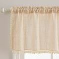 thumbnail image 3 of Nvzi Short Black Out Curtains - Beige Kitchen Window Curtains 65*90cm - 2 slice Rod Pocket Curtains, Curtains for Small Windows, Light Blocking Drapes ., 3 of 4