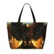 thumbnail image 2 of Easygdp Cool Black Eagle Bolsa de Viaje de Playa de Gran Capacidad, Bolsa Tote Perfecta para la Playa, Escapadas de Fin de Semana y Viajes, 2 of 7