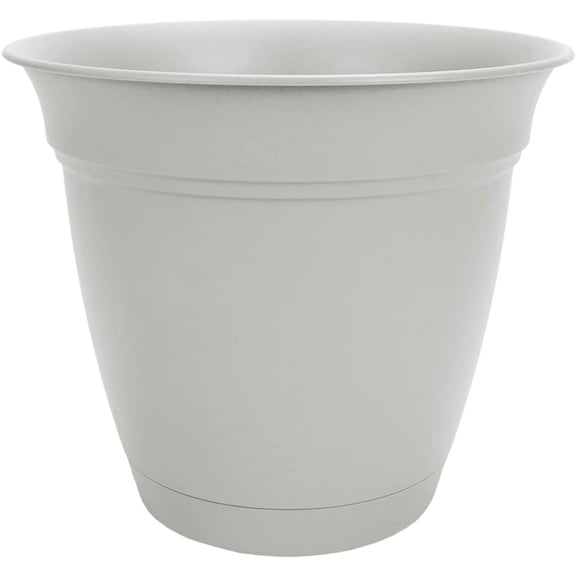The HC Companies Outdoor/Indoor Plastic Planter Eclipse, Cottage Stone, 6''