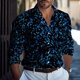 thumbnail image 1 of Camisa informal con solapa para hombre, primavera y verano, manga larga, nueva camiseta hawaiana para hombre, talla grande 6XL, 1 of 6