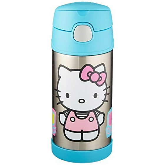 Thermos Funtainer Bottle, Hello Kitty MultiColored