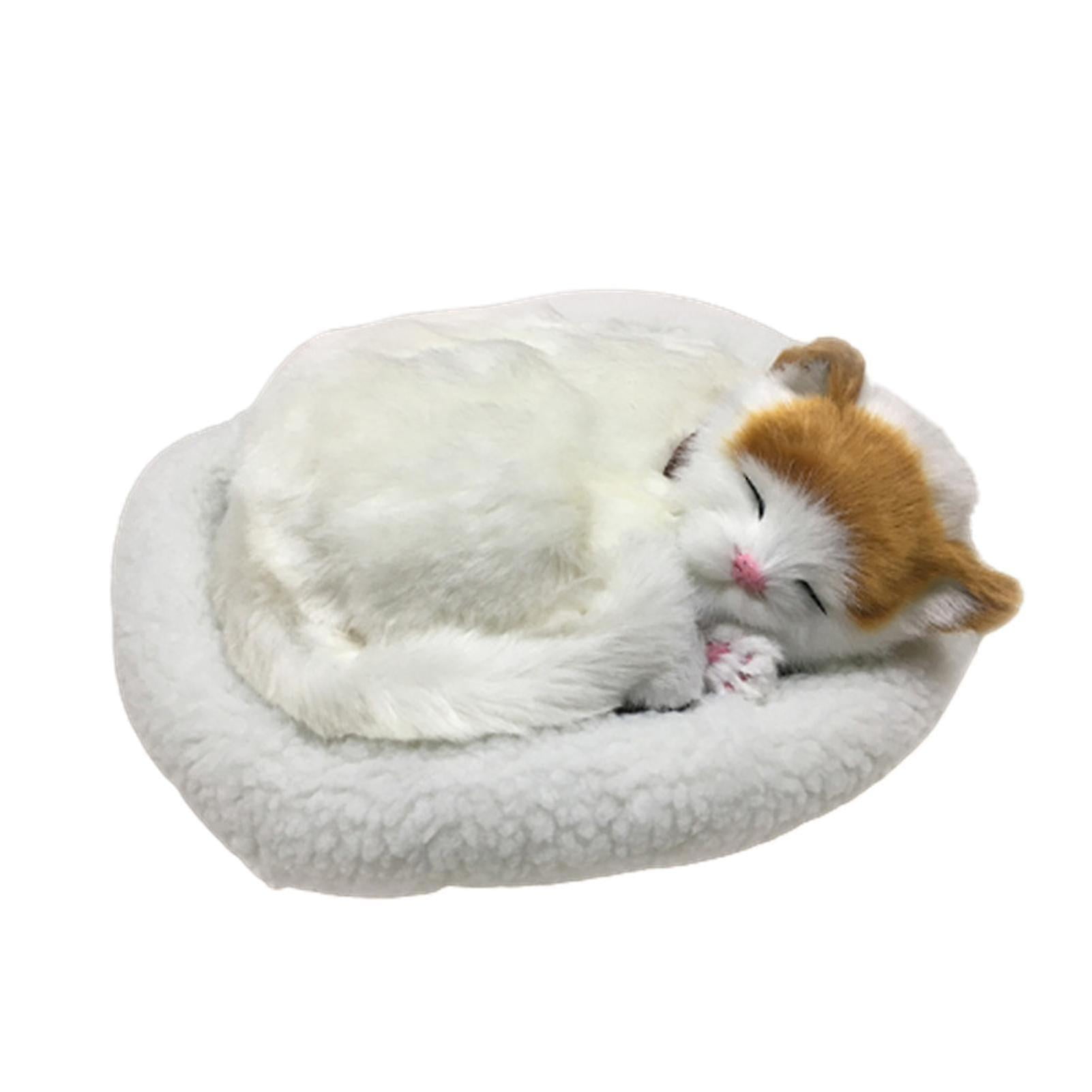Peluche De Gato Interactivo Con Sonido, Suave Y Seguro, Para Decorar Habitaciones Infantiles Y Regalar En Cumpleaños
