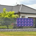 thumbnail image 3 of Pofeuu Blue Skull Rose Print Colorful Yard Festival Banner Sign Party Outdoor & Indoor Party Decoration Banne Festival Yard Sign-Small, 3 of 8