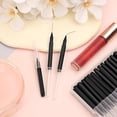 thumbnail image 5 of 50 Pieces Micros Eyebrow Spoolie Brush with Caps Brow Lamination Tool Eyelash Brush Multifunctional Micros Lash Comb, 5 of 8