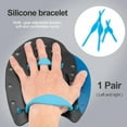 thumbnail image 4 of Paddles d'Entraînement de Natation, Sangles Réglables, Paddles de Natation pour Adultes et Enfants, Accessoires de Professionnel, 4 of 8