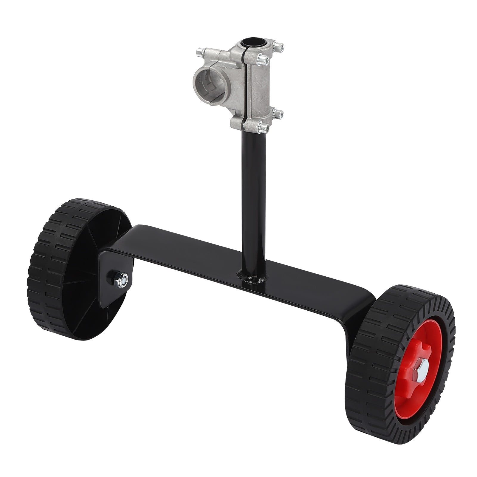 ToppiJoy Universal Adjustable Support Wheel, Adjustable String Trimmer Support Wheel Walk Behind Auxiliary Attachment for Weed Trimmer Gas String Trimmer Petrol/Electric Brushcutter Strimmer