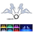 thumbnail image 1 of Lumières Décoratives de Voiture à DEL RVB Contrôle USB Effet de Lumière Coloré et Dynamique F9L, 1 of 8