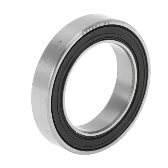 Unique Bargains 6803VV Deep Groove Ball Bearings P5 17x26x5mm Lubricated Bearings Double Rubber Seal Black Silver Tone Scooter Skateboard Wheel