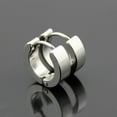 thumbnail image 2 of 1 Pair Brass Huggie Hoop Earrings Platinum Earrings Ornament Simple Earrings Earrings and Studs for Women DIY Necklace Bracelet Earring Jewelry Craft Making 4x8.5x2.3mm, 2 of 4