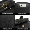 thumbnail image 4 of ROVTIULI Small Crossbody Bags for Women Vegan Leather Messenger Purses, Vintage Wallet Anti Theft Shoulder Handbags with Card Slots, 4 of 7