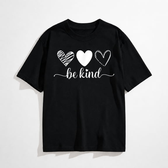 Be Kind Minimalist Love Kindness Positive T-Shirt
