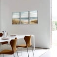 thumbnail image 4 of Abstract Beach Picture Wall Art: Coastal Grass Seascape Artwork Print on Canvas for Walls (12”x16”x3pcs), 4 of 6