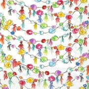 Boston International C036600 Paper Cocktail Napkin Fiesta Pom Poms - case of 3