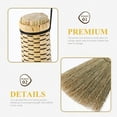 thumbnail image 6 of Straw Broom Mini Straw Broom Whisk Hand Broom Whisk Broom Home Small Corn Broom, 6 of 6