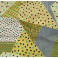 thumbnail image 4 of oneOone Cotton Poplin Twill Medium Yellow Fabric Triangle Geometric Sewing Craft Projects Fabric Prints By Yard 56 Inch Wide, 4 of 4