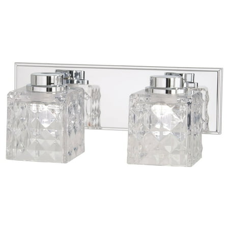 Minka Lavery Glorietta 4792-77-L 2 Light Bathroom Vanity Light