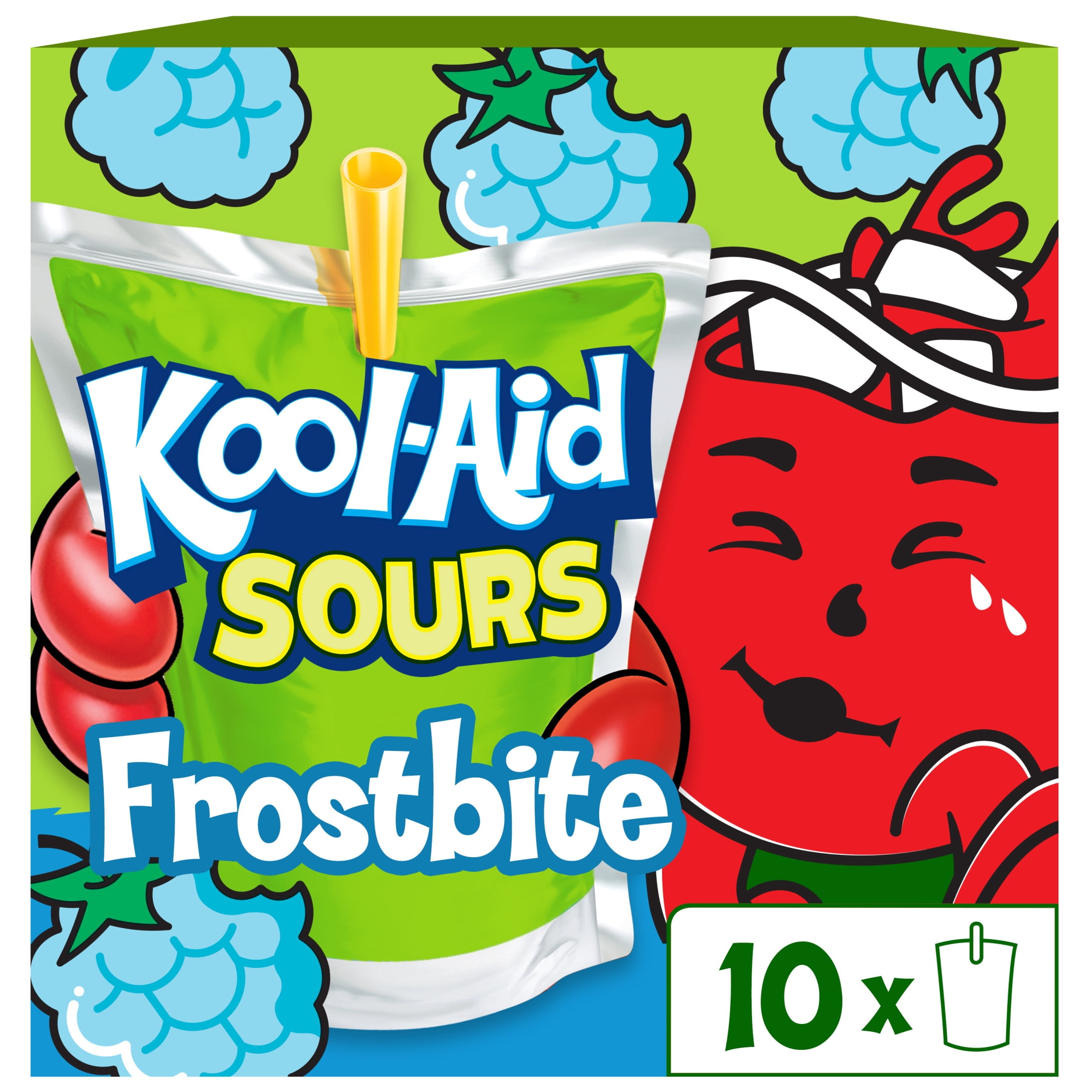 Kool-Aid Jammers Zero Sugar Tropical Punch Kids Packets - 10