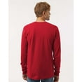 thumbnail image 3 of Tultex 202LS Fine Jersey Long Sleeve T-Shirt-Red-L, 3 of 6