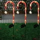 thumbnail image 1 of Fiudx Luces Solares Navideñas de Bastón de Caramelo, para Exteriores, con Energía Solar, Luces Led Brillantes, Iluminación Duradera, Diseño Resistente Al Agua, Decoración para Jardín, Regalo Navideño, 1 of 2
